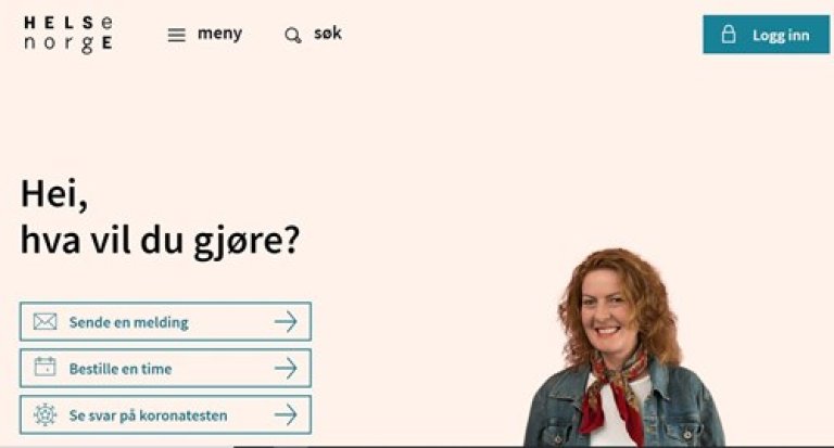 Forside Helsenorge