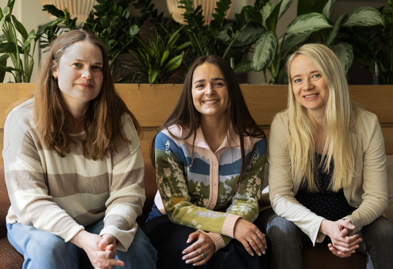 Reidun Heggedal, Thea Wehler Knudtzon og Maimu Berezkina