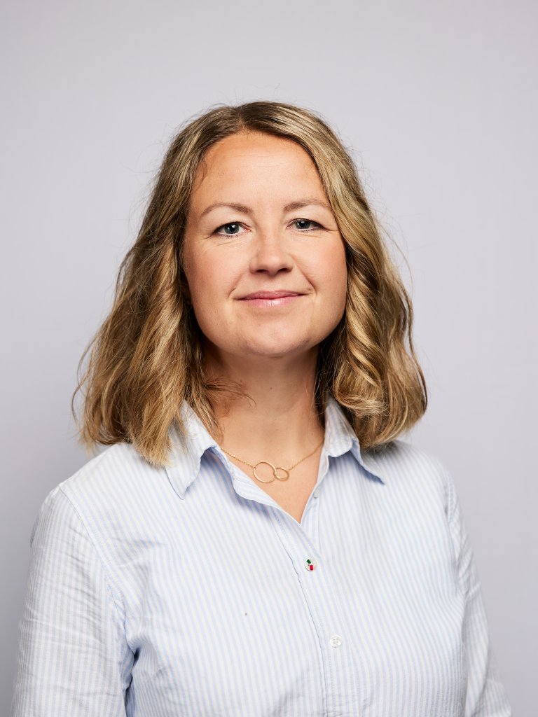 Bilde av Mette Valle Sannes, kommunikasjonsleder. Foto: Norsk helsenett / Vegar Herstrøm