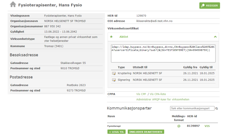 Fysioterapi_samlokalisert_Registrering private virksomheter AR.PNG