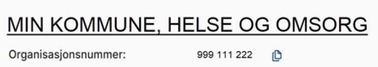 Organisasjonsledd i kommunen