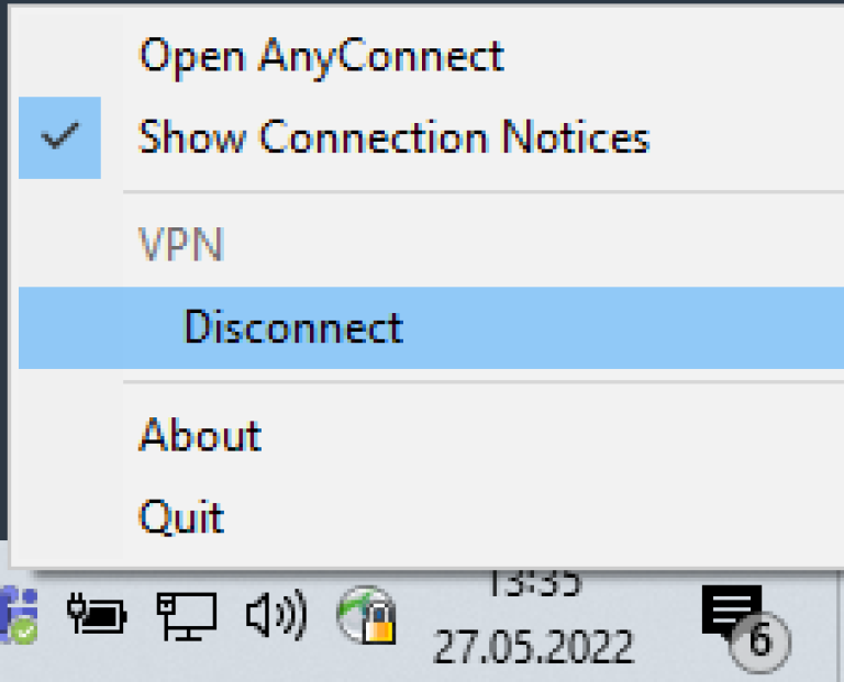 Disconnect